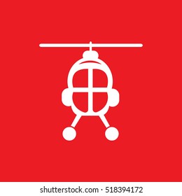 helicopter Icon Vector Illustration