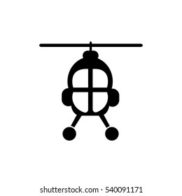 helicopter Icon Vector Illustration