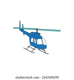 helicopter icon vector illustration simple design