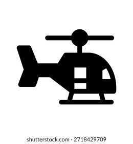 Helikopter Symbol Vektorsymbol Design Illustration