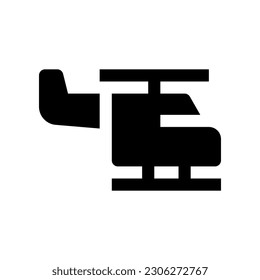 icono de helicóptero para tu sitio web, móvil, presentación y diseño de logotipo.