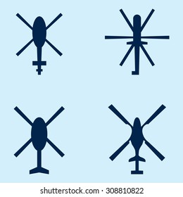 Helicopter Icons