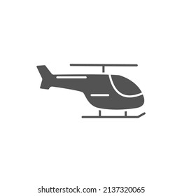 helicopter icons  symbol vector elements for infographic web