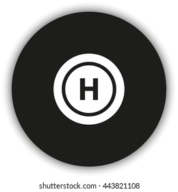 Helicopter landing pad.