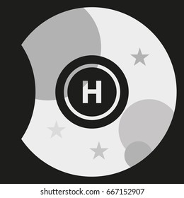 Helicopter landing pad.