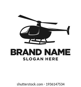 Helicopter Logo Design Template Inspiration, Vector Illustration.