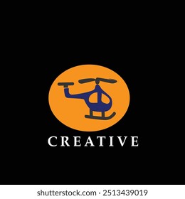 Un logotipo de helicóptero debe transmitir agilidad, precisión e innovación, capturando la esencia de la aviación moderna.