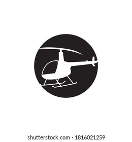 Plantilla de vector del logotipo militar de helicópteros