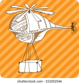helicopter post