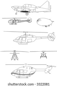 helicopter set