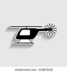 Helicopter sign