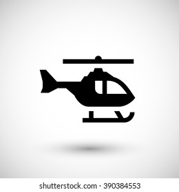 Helicopter symbol icon