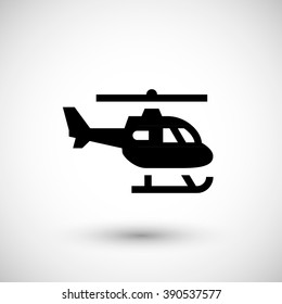Helicopter symbol icon