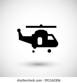 Helicopter symbol icon