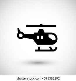 Helicopter symbol icon