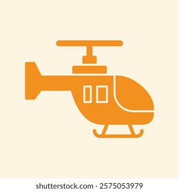 Helicopter trendy creative handsome abstract vector illustration colorful useful design.eps