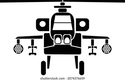HELICOPTER VECTOR ICON EPS 4MP
