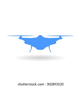 helicopter vector icon sign symbol design element