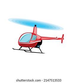  helicopter vector illustration concept ,Helicopter flying