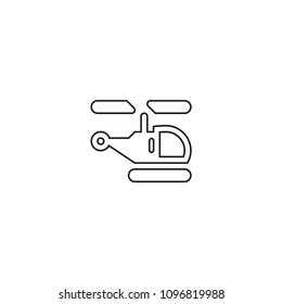 Helikopter Simple Icon