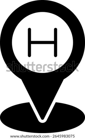 Helipad New Creative Vector Icon Design