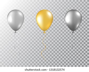 Black and Silver Balloons Images, Stock Photos & Vectors | Shutterstock