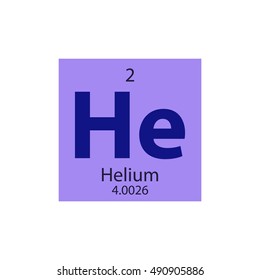 Helium icon - vector illustration.