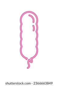 helium neon balloon surprise icon isolated