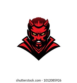 Hell devil modern logo mascot