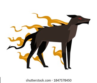 hell hound dark nightmare devil dog