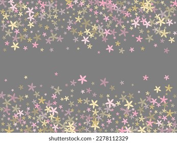 Hellebore stylized flowers vector design. Lovely garden floral shapes scattered. Cinco De Mayo holiday pattern. Vintage flowers Hellebore rustic bloom. Tabby petals.