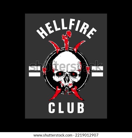 hellfire club text lettering,images stylish design