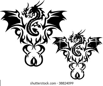 2,159 Tribal dragon wings Images, Stock Photos & Vectors | Shutterstock