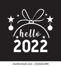 hello 2022 svg design vector file svg