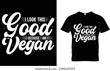 hello i am a... vegan t shirt design