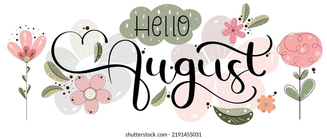 month of august clip art