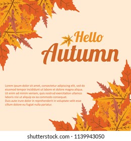 Hello Autumn Background