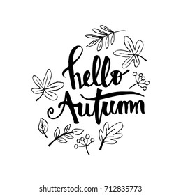 Hello Autumn Card