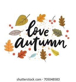 Hello Autumn cool print