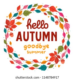 Hello, Autumn. Goodbye, Summer