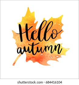 Hello Autumn Images Stock Photos Vectors Shutterstock