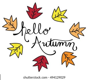 Hello Autumn Leaves