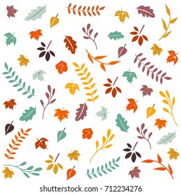 Hello Autumn. Autumn leaves background