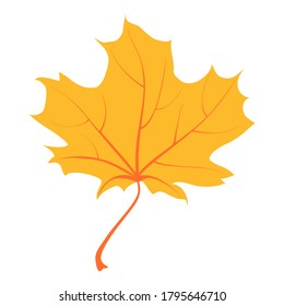 Hello autumn vector illustration with bright leaves. Autumn natural Background. Design for greeting card, Sale or promotion poster, flyer, web banner. Colorful fall season leaves.Vector illustration 