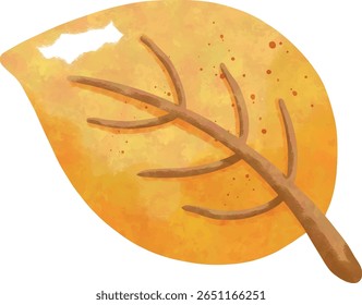 Hello Autumn Watercolor Clipart Set with Leaves, Pumpkin, Coffee, and Scarf