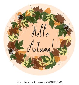 Hello Autumn wreath