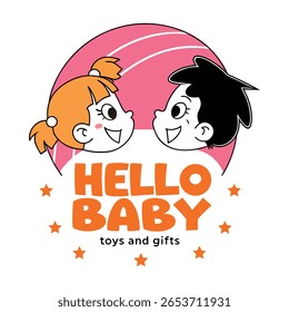 Hello Baby Toys and Gifts Logo