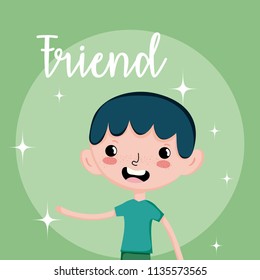 Hello boy card