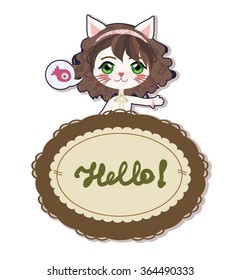 Hello, cat girl 