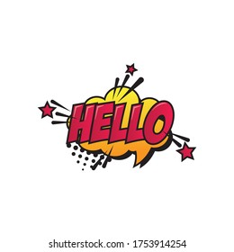 Hello Creative Infographic vector letter for tshirt design